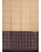 Beige Soft Silk Saree