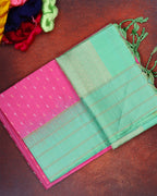 Pink Soft Silk Saree