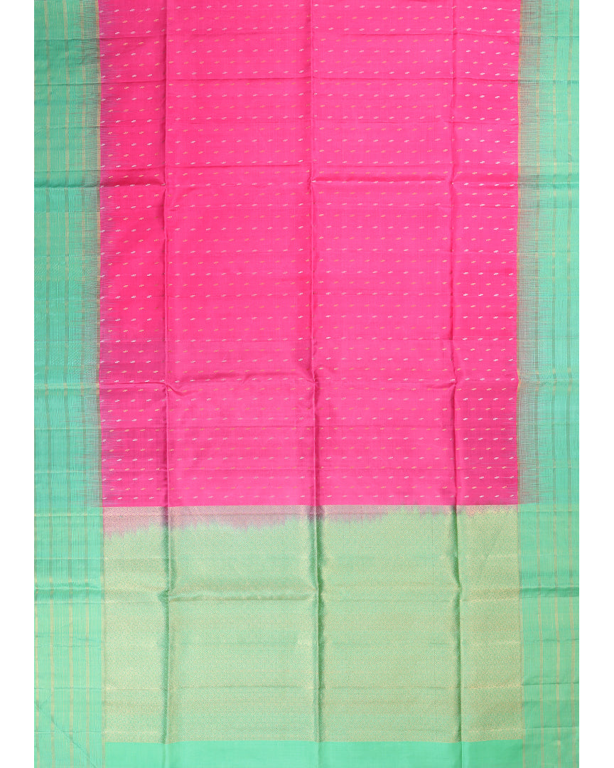 Pink Soft Silk Saree