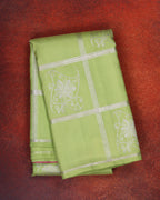 Pastel Green Handloom Silk Saree