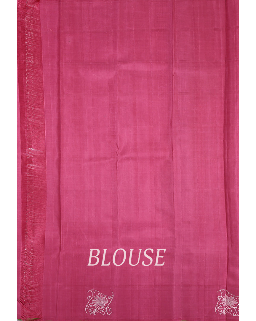 Pastel Green Handloom Silk Saree