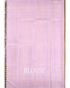 Borderless Checkered Handloom Silk Saree