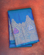 Meenakari Kanjivaram Handloom Silk Saree