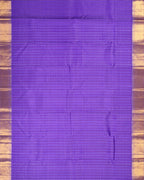 Purple Handloom Silk Saree