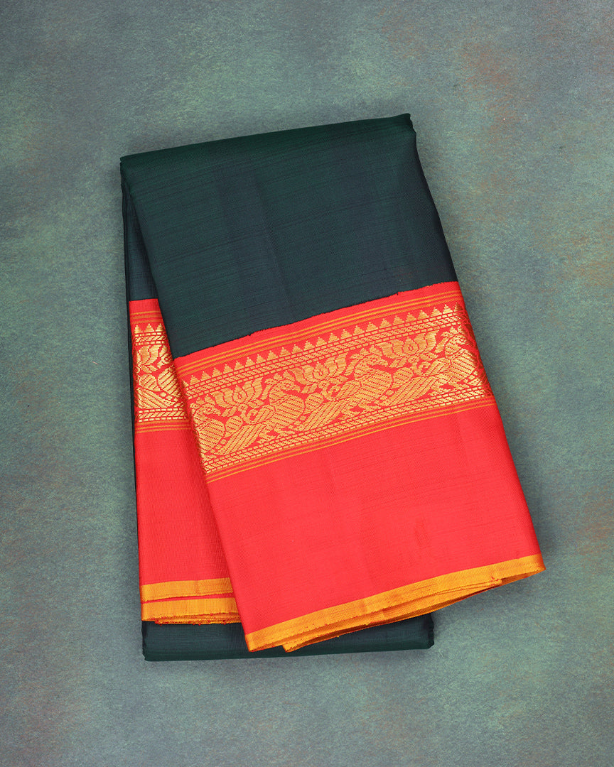 Traditional Korvai Silk Saree