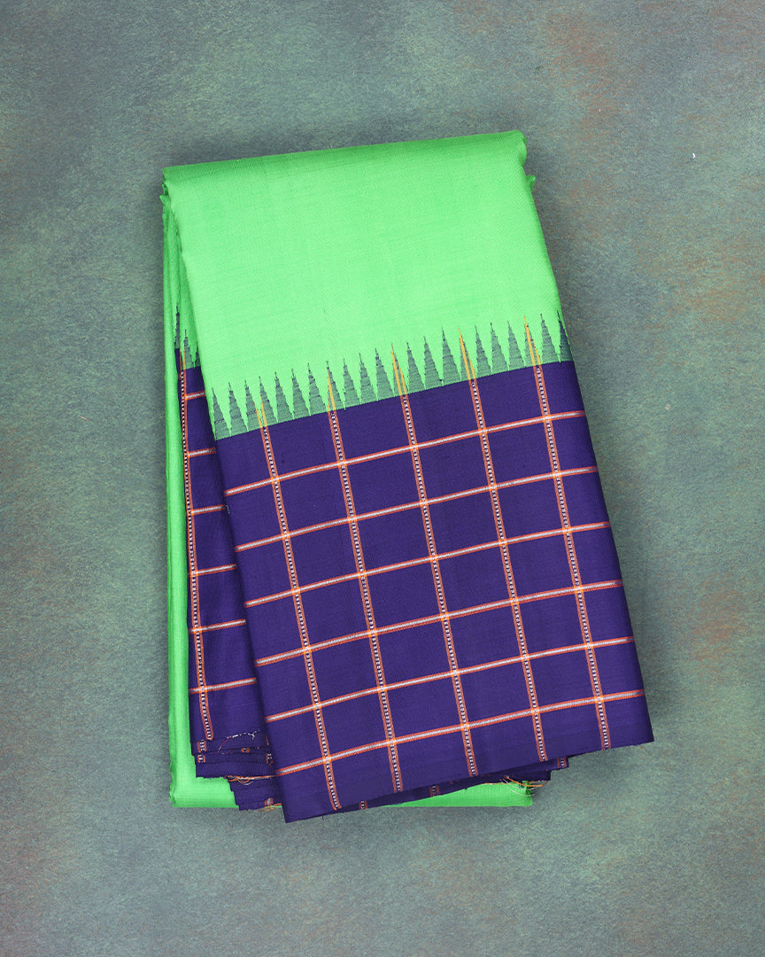 Korvai Handloom Silk Saree