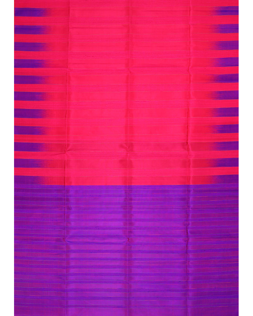 Pink Handloom Soft Silk Saree