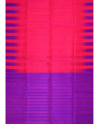 Pink Handloom Soft Silk Saree