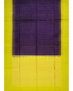 Checkered Soft Silk Saree