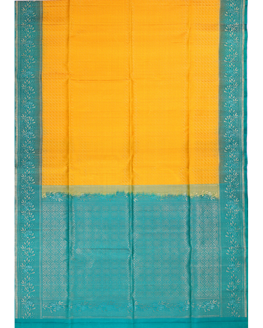 Yellow Soft Silk Saree