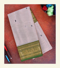 Beige Cotton Saree
