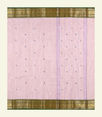Beige Cotton Saree