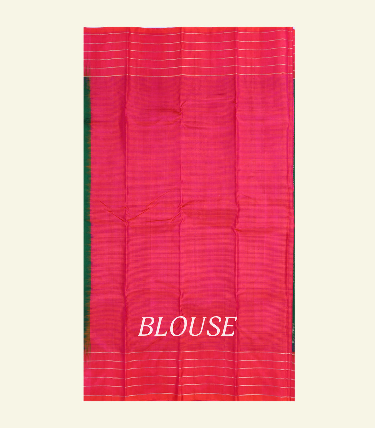 Dark Green Silk Saree