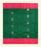 Dark Green Silk Saree