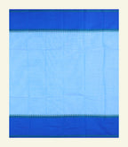 Dual Blue Cotton Saree