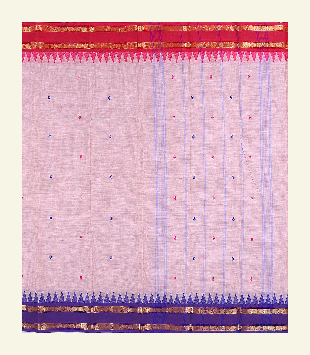 Ganga-Jamuna Cotton Saree