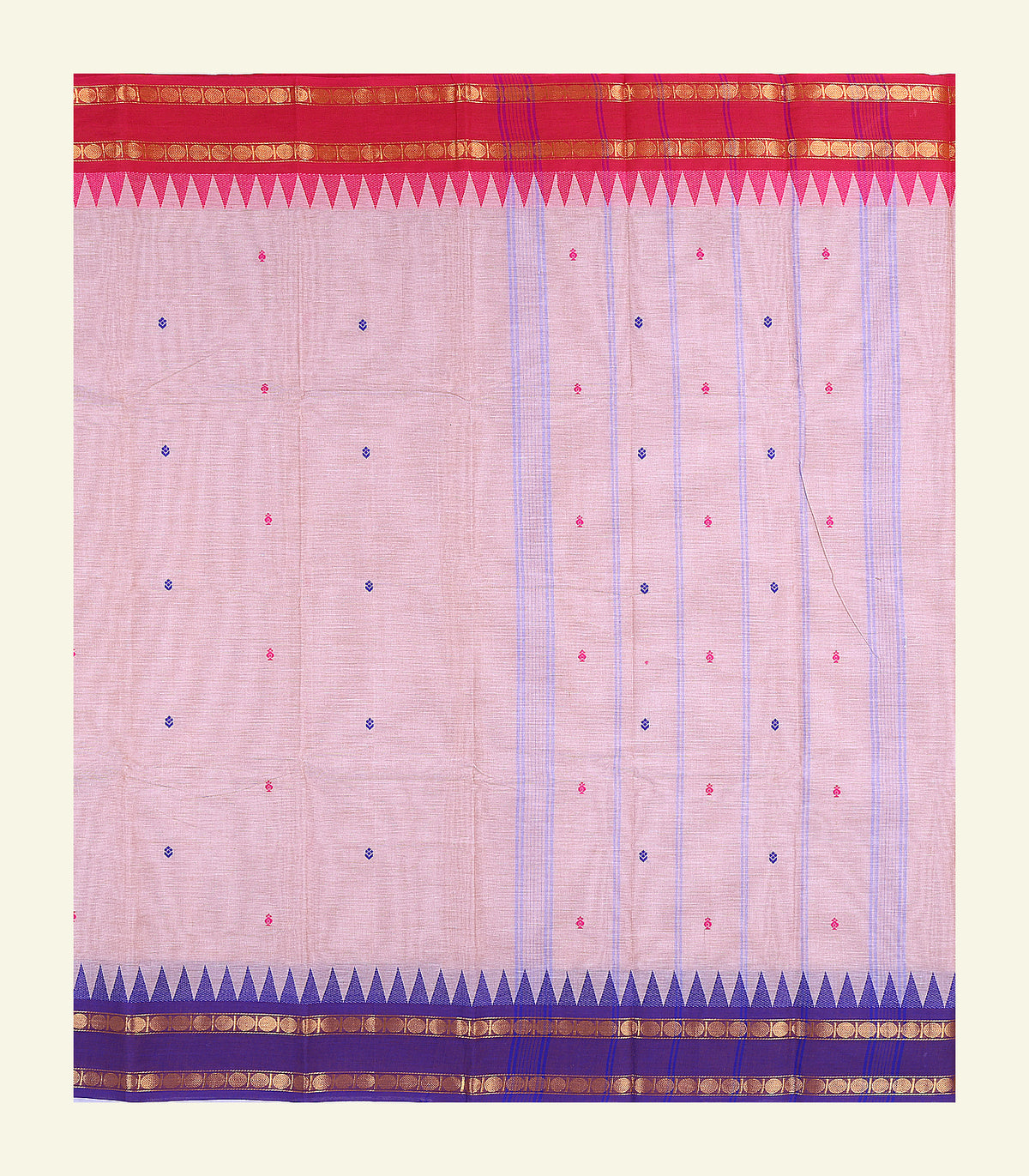 Ganga-Jamuna Cotton Saree