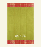 Green Cotton Saree