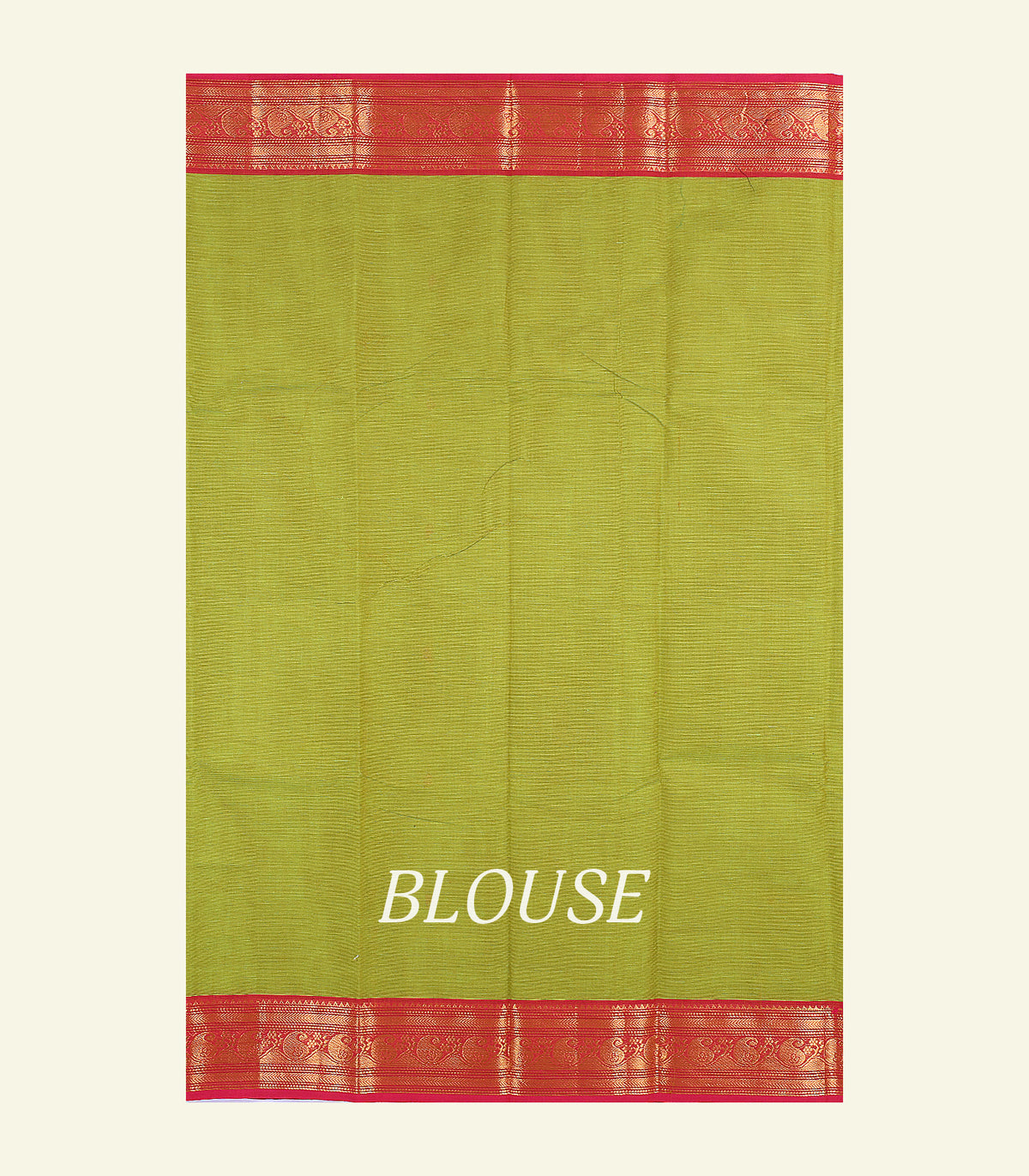 Green Cotton Saree