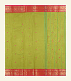 Green Cotton Saree