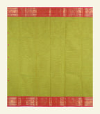 Green Cotton Saree