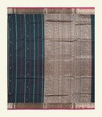 Green Silk Cotton Saree