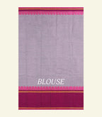 Grey Cotton Saree