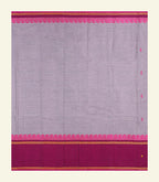 Grey Cotton Saree