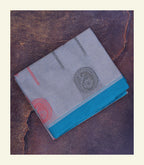 Grey Cotton Saree