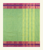 Light Green Cotton Saree