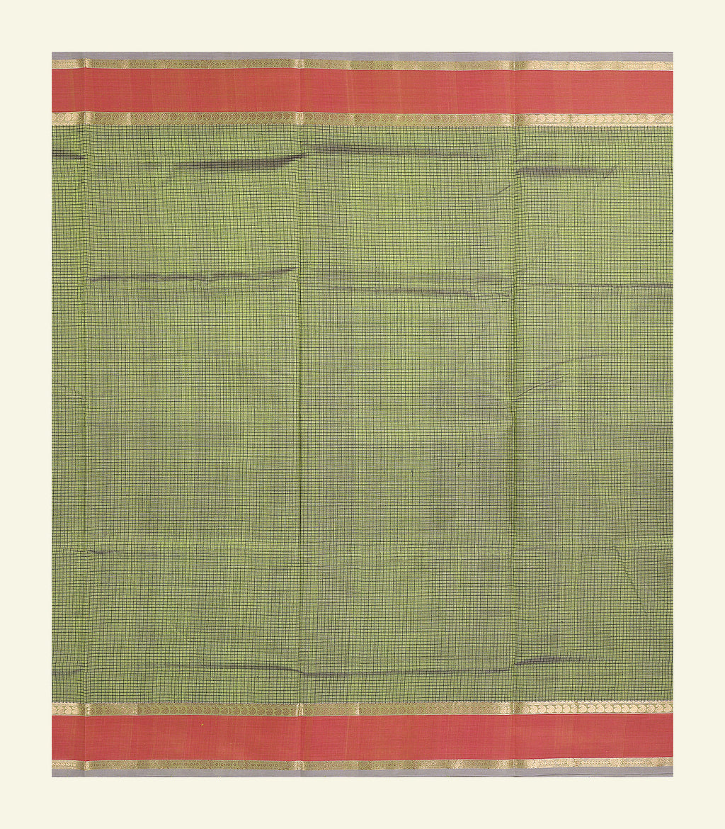 Light Green Silk Cotton Saree