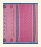 Light Pink Cotton Saree