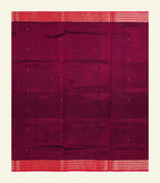 Maroon Silk Cotton Saree