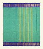 Mint Green Cotton Saree