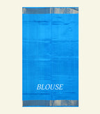 Navy Blue Silk Cotton Saree