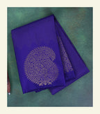 Navy Blue Silk Saree