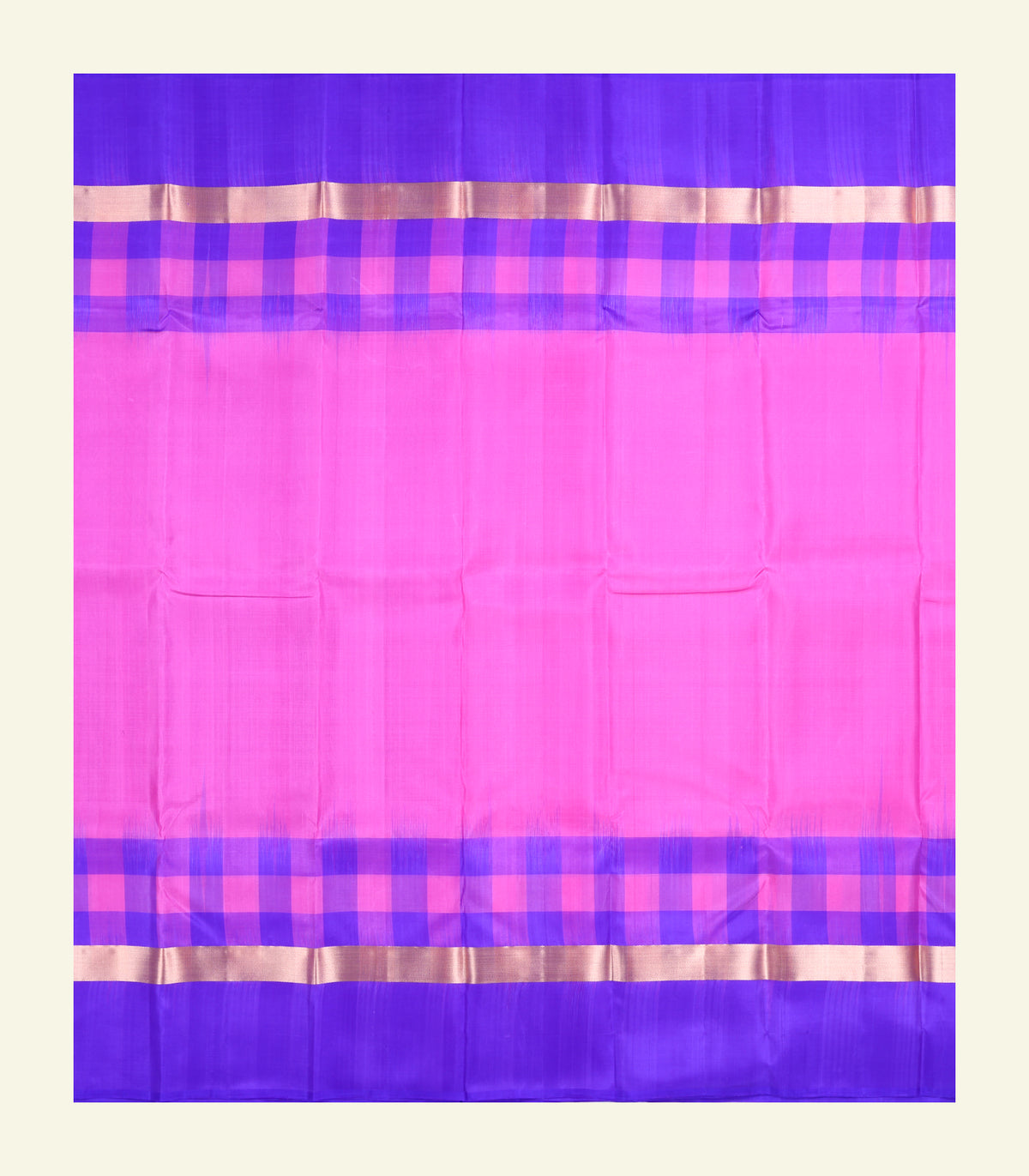 Pink Silk Saree