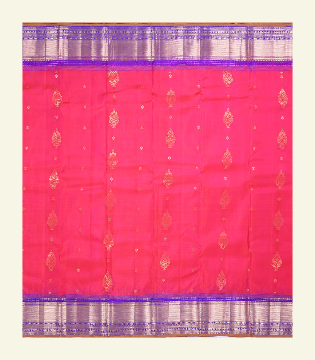 Pink Silk Saree