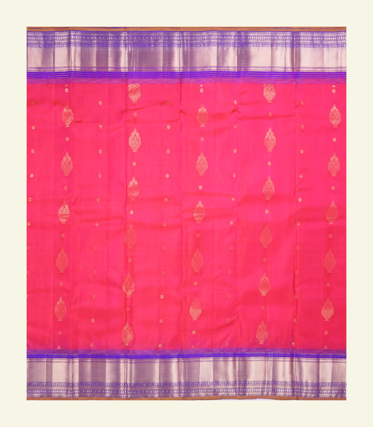 Pink Silk Saree