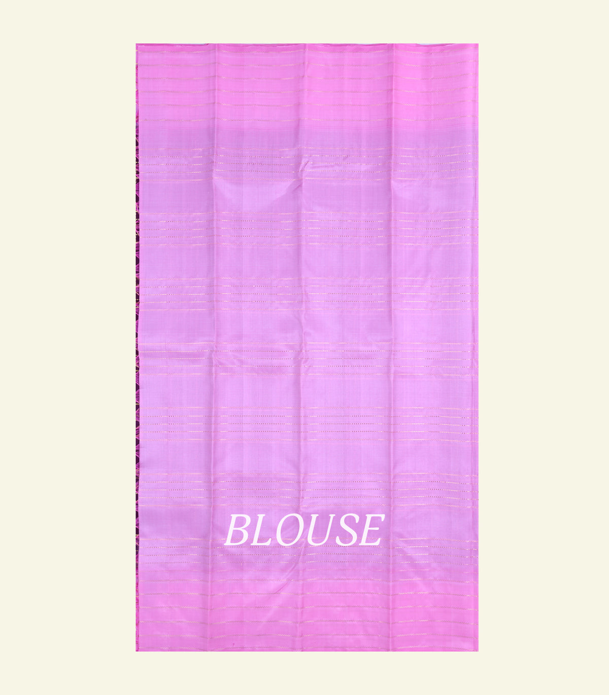 Purple Checkered Silk Saree