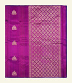 Purple Silk Saree