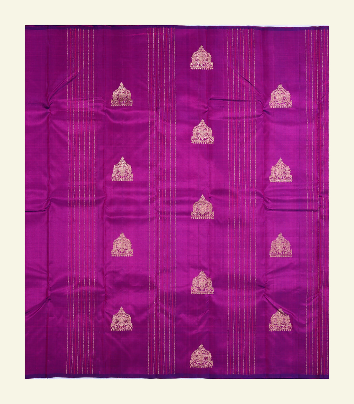 Purple Silk Saree