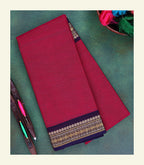 Red Cotton Saree