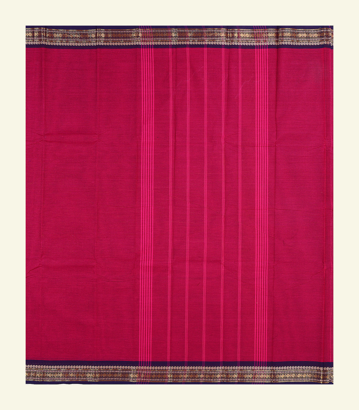 Red Cotton Saree