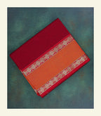 Red Cotton Saree