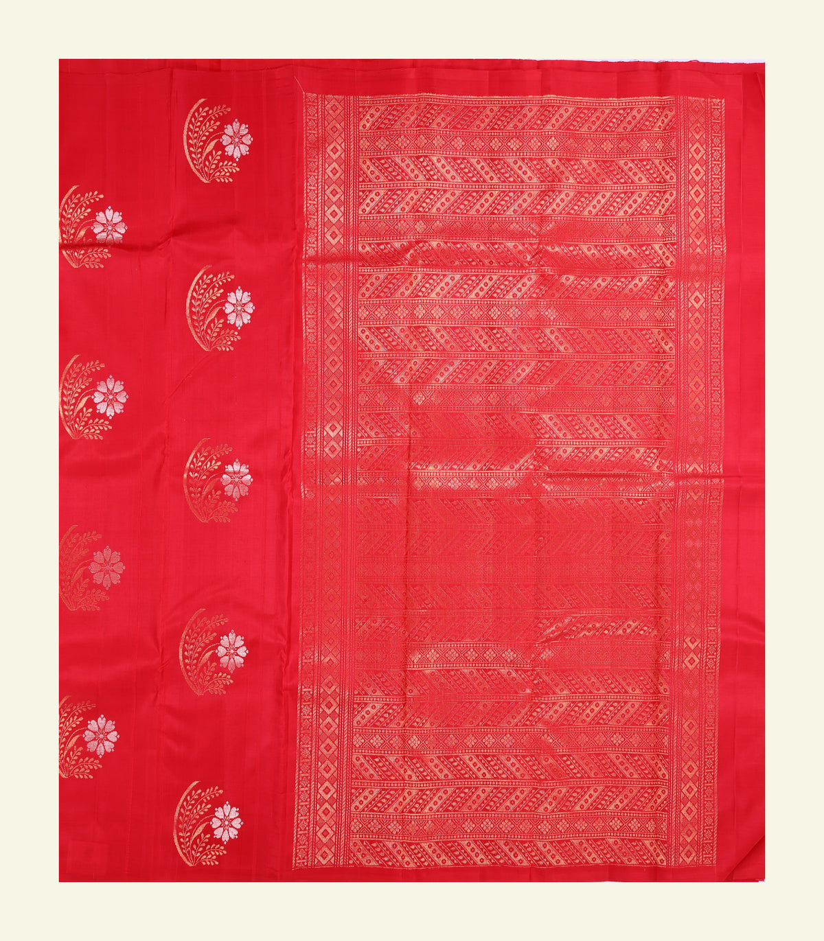 Red Silk Saree