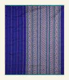 Dark Blue Handloom Cotton Saree