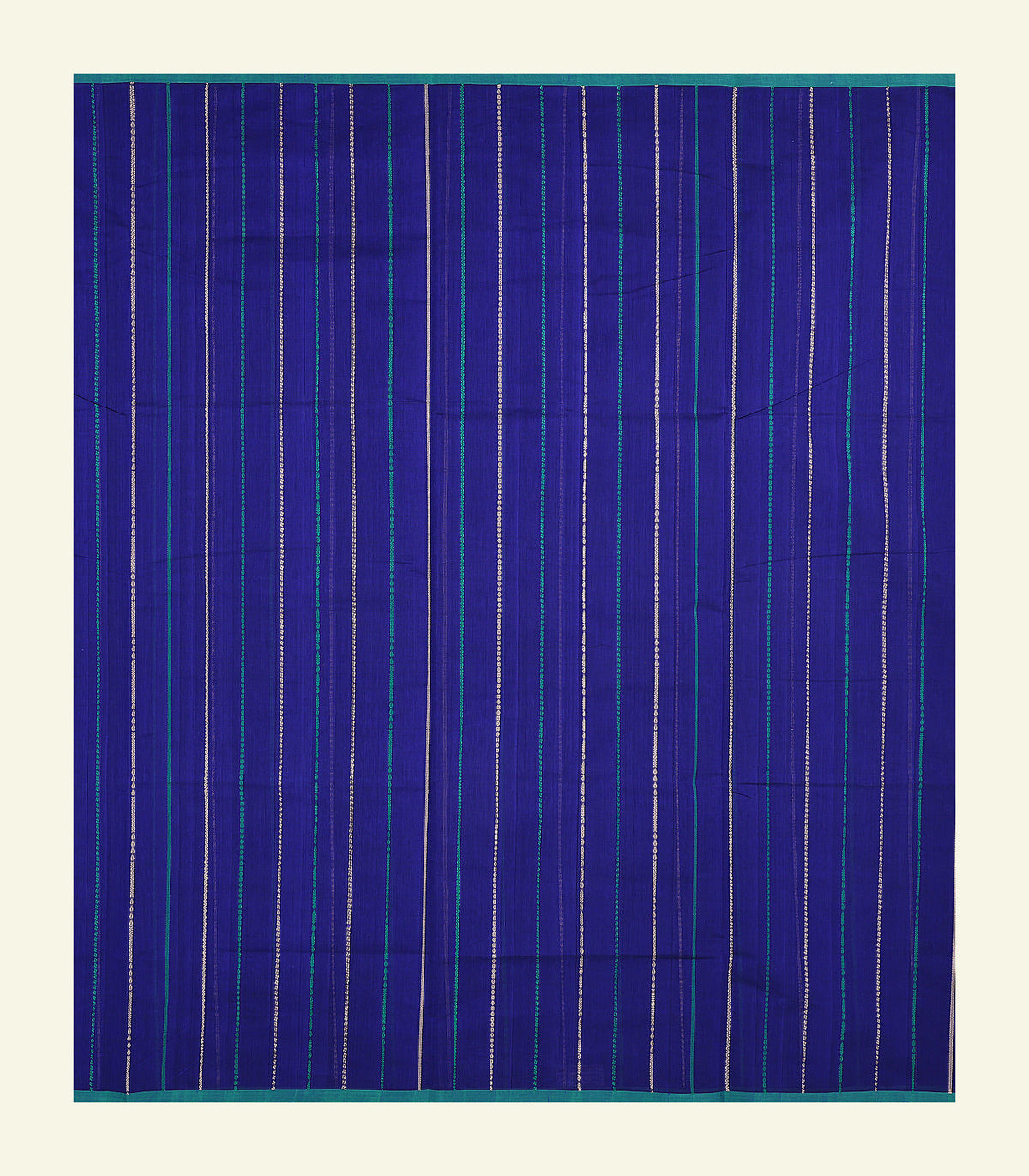Dark Blue Handloom Cotton Saree