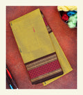 Yellow Cotton Saree