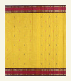 Yellow Cotton Saree